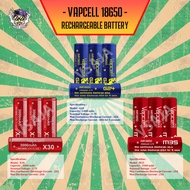 VSAJA 8 ORI BATTERY 18650 SIZE VAPCELL RECHARGEABLE DURABLE