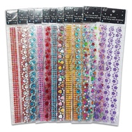 CY Crystal Sticker DIY Self-adhesive Rhinestone Gem Sticker