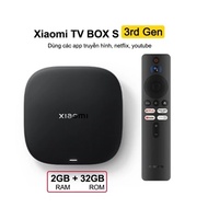 Xiaomi TV Box S Gen 3 – Android TV 4K Mượt Mà Điều Khiển Giọng Nói Nâng Cấp Mạnh Mẽ