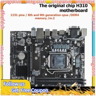 【D&F】H310 LGA 1151 Motherboard NVME M.2 Placa Mae Mother Board for LGA1151 Micro ATX DDR4 Motherboar