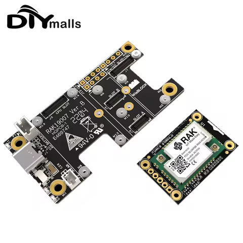 RAK4631 WisBlock LPWAN Wireless Module RAK19007 Baseboard II WisBlock Basic Starter Kit for Meshtast
