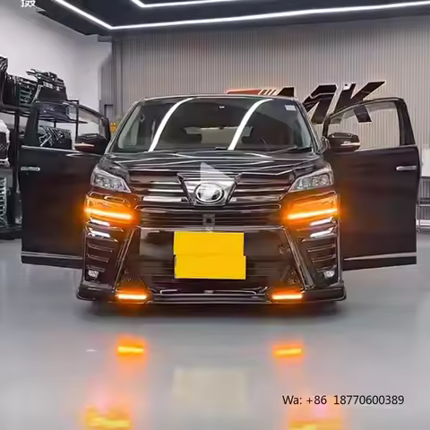 Car Exterior Parts Surround Body Kit to New Upgrade of 2023 Toyota for Toyota Vellfire 35 Series 201