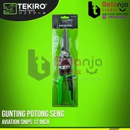 Tekiro Gunting Potong Seng 12" Inch Gunting Holo Baja Ringan Plat Seng