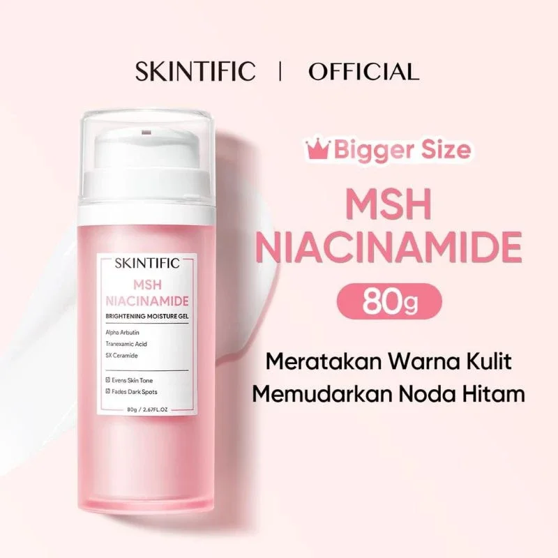 MSH niaciamide moisturizer 80ml skintific