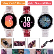 [HOT JUXXKWIHGWH 514] 20มม. สำหรับ Samsung Galaxy นาฬิกา5 Pro 45มม./4คลาสสิก42 46มม. Smartwatch เรซิ่น Ridge สร้อยข้อมือกีฬานาฬิกา4 44 40มม. สายนาฬิกา