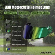 Motorcycle Helmet Visor HD Lens Rain and UV Protection Suitable for AXK/AKA557/801/998/992/902