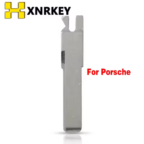 XNRKEY Replacement Metal Uncut Blank Remote Key Blade for Porsche 911 996 Boxster S 986