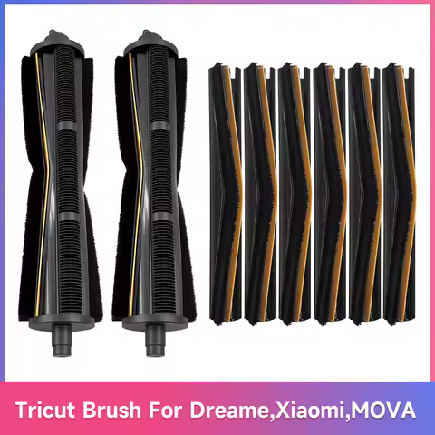 Tricut Brush Strip Fit For Dreame X30 X40 L40/L10s Ultra Gen 3, Xiaomi X20 Pro/X20+, MOVA P50 Pro/Z5