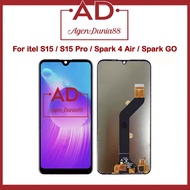 World Agent88 Lcd For Tecno Spark 4 Air KC6 - Spark Go 1 KC1H - Itel S15 - S15 Pro