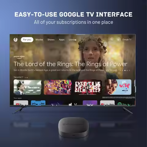 Dynalink Amlogic S905Y4-B 4K 2G 16G Media Player BT5.0 2.4G&5G WIFI Netflx Certified Google Doby TV 