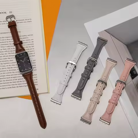 For Samsung Galaxy Fit3 Leather Strap for samsung galaxy fit 3 Watch Accessories Wristband Galaxy Fi