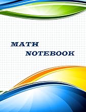 Math notebook - 200 grid pages with logarithms formulas: in 21.59x27.94cm(8.5x11 inches) large forma