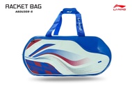 LI-NING กระเป๋าแบดมินตันli ning รุ่น ABDU309 6 in 1 ขนาด 70x20x32cm ฟรอยกันความร้อน รุ่นใหม่ 2025