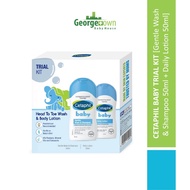 Cetaphil Baby Trial Kit [Gentle Wash & Shampoo 50ml + Daily Lotion 50ml] (NEW PACKING) (GTG)