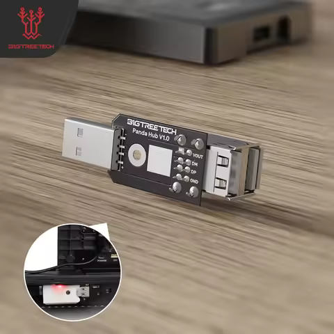 BIGTREETECH Panda Hub USB Port Protection Original Dual USB Expansion for Bambu Lab P1S P1P P2S 3D P