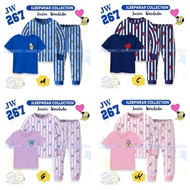 DKPS Children's Pajamas with BTS BT21 Characters Ages 1 2 3 4 Years Old Children's Pajamas with BTS 