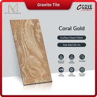 Granit Tile Cove 60x120cm Coral Gold