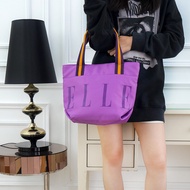 ELLE Easy-Day Tote Handbag Nylon Fabric Available In 3 Colors Model EWG006