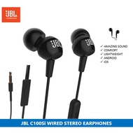JBL C100Si Wired Stereo Earphones With MIC