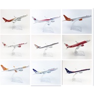 Aircraft model 16CM Boeing B747B757 series alloy solid model aircraft ornaments