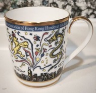 日本名牌 Noritake 1997年香港回歸骨瓷紀念杯(I)