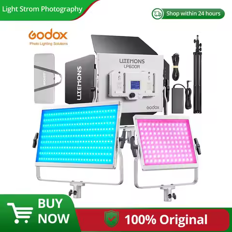 Godox LED Light Panel 2 Version Available High Brightness Photography Fill Light Control LITEMONS LP
