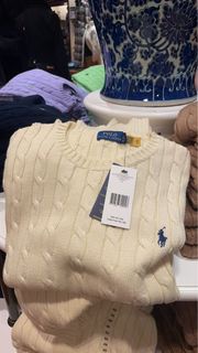 女版POLO Ralph Lauren圓領毛衣