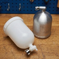 LIE 400CC Plastic/Aluminum  Paint Pot Air Gravity Feed er Cup Pneumatic Tool Accessories For F75 W10
