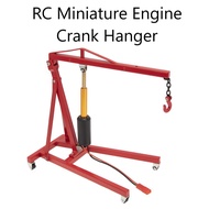 RC Miniature Metal Engine Crane Hanger Engine Repair Stand Decoration Toy for TRX4 SCX10 RGT RC4WD