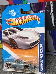 Hot Wheels Ferrari 458 Italia gray hotwheels