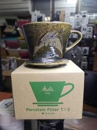 Melitta 陶瓷濾杯 濾器 SF-P-G1×2 2~4人用 新色 現貨