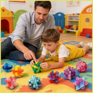 Brain Teaser Puzzles Assembly Entertainment Assembly Puzzle Game for Children Adult Boy Girl Elderly