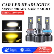 Car Headlights H4 H7 LED H11 9005 9006 LED Bulb Car Light Kit H7 Turbo Car Fog Lights