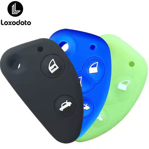 Silicone Remote Key Fob Cover Jacket Wallet for Alfa Romeo Gt 147 156 Jtd 166 Key Holder Keychain Ac
