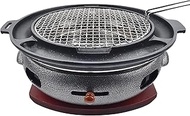 BBQ Barbeque Barbecue Grill, BBQ, Multifunctional Smokeless Charcoal Grill, Cast Iron Barbecue Meat 