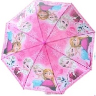 Payung Elsa Pink Payung Kanak-Kanak Frozen Elsa Payung Budak Perempuan Frozen Children Frozen Pink U