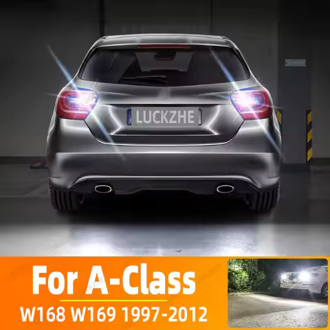 For Mercedes A Class W168 W169 LED Reverse Lights Back Up Light Car Reversing Lamp Benz W168 W169 19