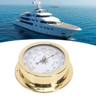 fi2kph 4.7 Inch Boat Brass Barometer Accurate Air Pressure Measurement for Yachts Cargo Ships Vessel