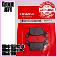® ◄ ㄨ Brake pad For Click 125 v2 v3/ Click 150 v1 v2/ Click 160 Genuine parts