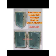 KWH Auto Lock Electrical Meter Box PLN Credit Meter Box KWH Token Meter Cover Dexicon