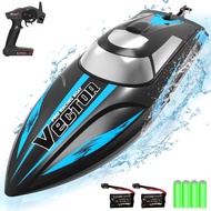 VOLANTEXRC RC Boat 20MPH Fast RC Boat for Adults 2.4Ghz Remote Control Boat for Pools and Lake with 