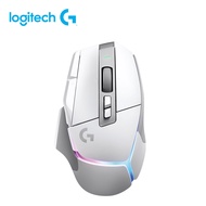 logitech羅技G502 X Plus 炫光高效能無線電競滑鼠/ 皓月白