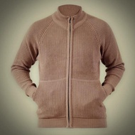 Sweater Rajut Tebal Bahan Wol Resleting Depan Turtleneck Pria Wanita Sweter Wol Tebal #Gratisongkir