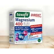 TOXOFIT MAGNESIUM 400 + B1 + B12 + FOLSAURE MAGIE SUPPLEMENT