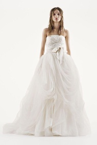 White by Vera wang wedding dress 婚紗 wedding gown 特色婚紗
