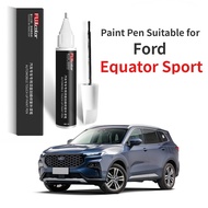 Paint Pen Suitable for Ford Equator Sport Paint Fixer Haoyue Pearl White Equator Sport Modification Accessories Car white repair
