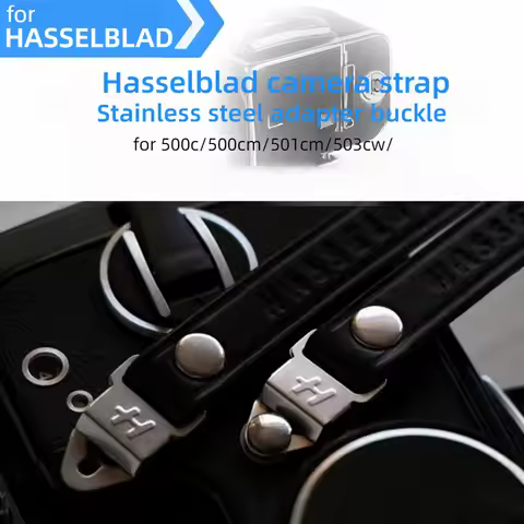 2pcs Camera Strap Adapter Metal Buckle Connecting Lugs Accessories for Hasselblad 500C 500cm 501cm 5