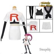 Childrens Harry Potter costumes Game Team Rocket Cosplay Jessie Musashi James Kojirou Costume Hallow
