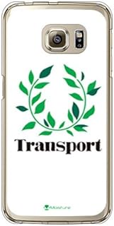 SECOND SKIN Transport Laurel White (Soft TPU Clear) Design by Moisture/for Galaxy S6 Edge 404SC/Soft