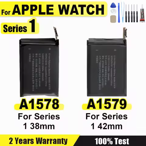 A1578 A1579 Battery For Apple Watch Series 1 Series1 iWatch1 Watch 1 38mm 42mm Brand-New Bateria + A